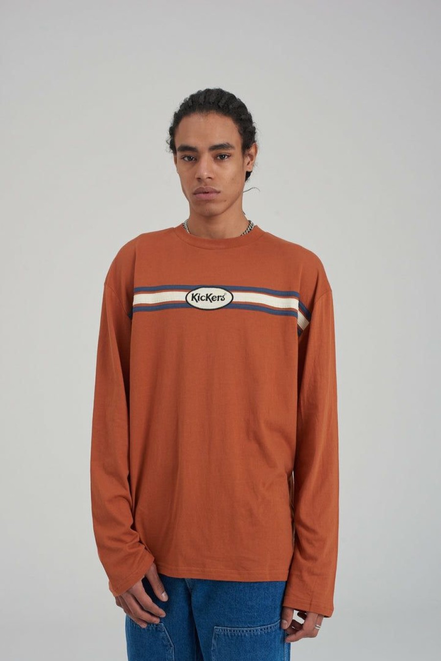 Men'S * | The Ragged Priest Men'S Kickers Classics Rust Tee