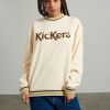 Women'S * | The Ragged Priest Kickers Classics Ecru Sweat New Arrivals