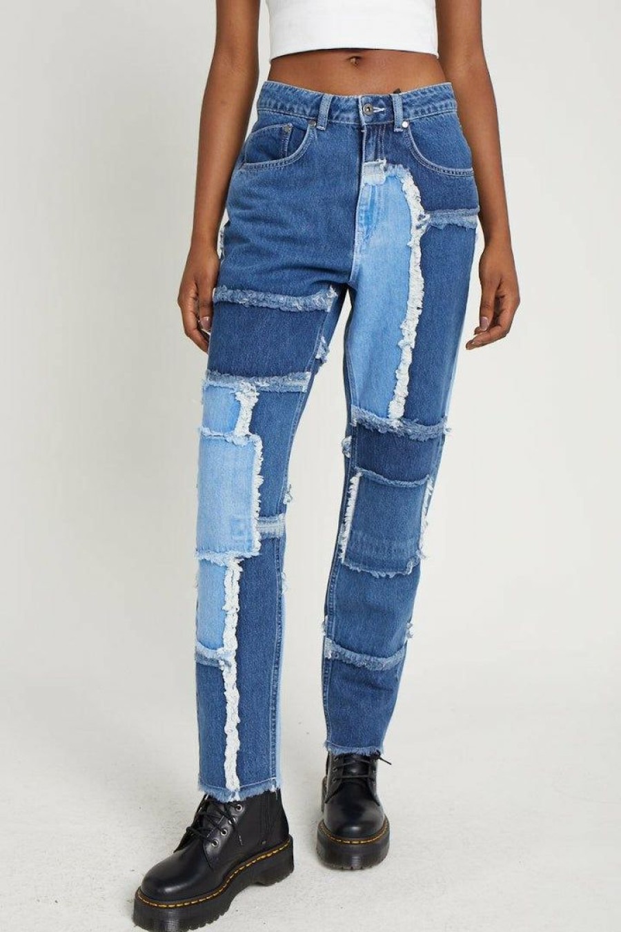 Women'S * | The Ragged Priest Cheat Jean Blue