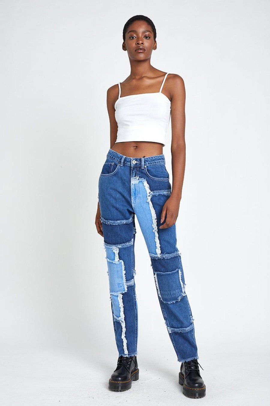 Women'S * | The Ragged Priest Cheat Jean Blue