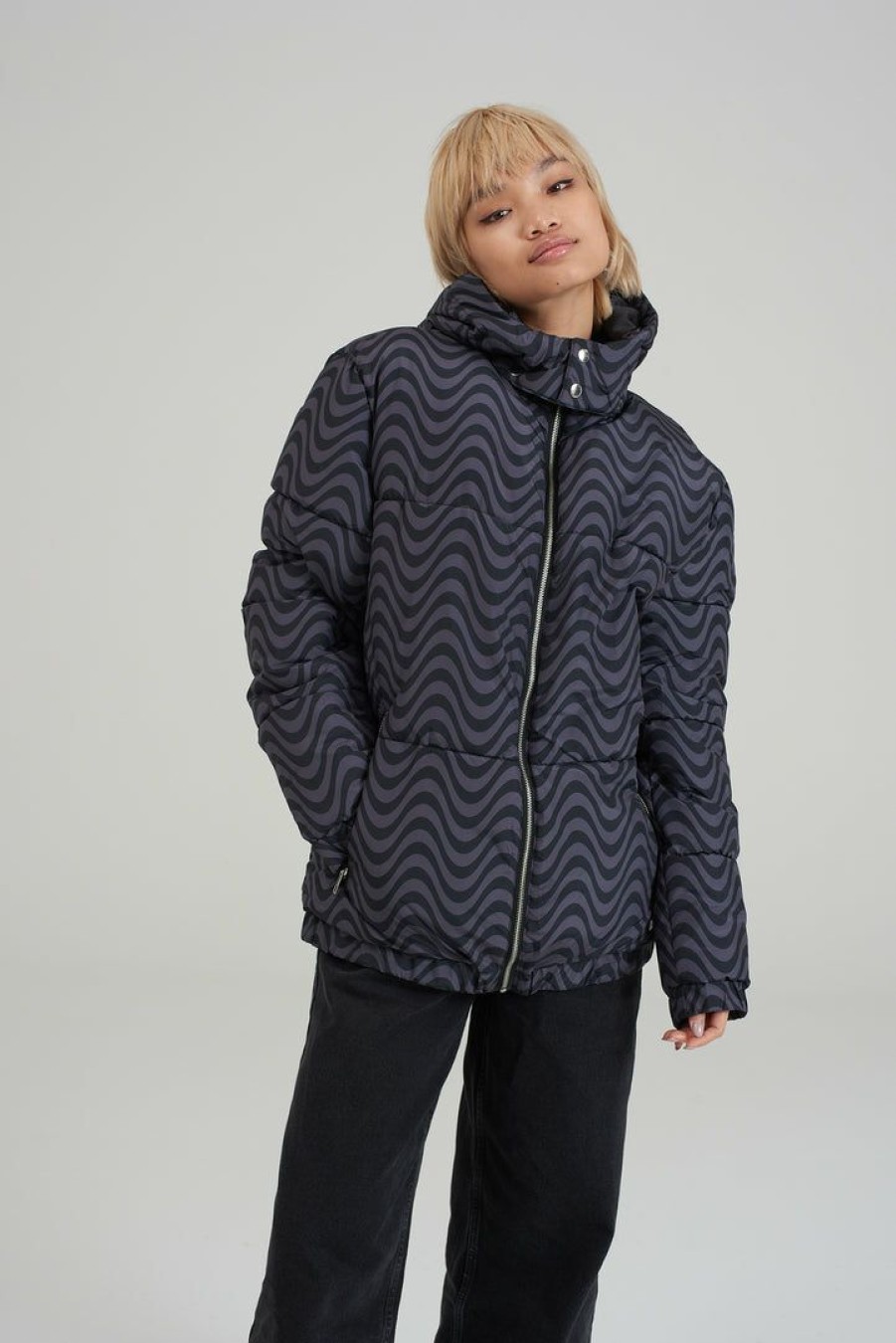 Men'S * | The Ragged Priest Men'S Ripple Puffer