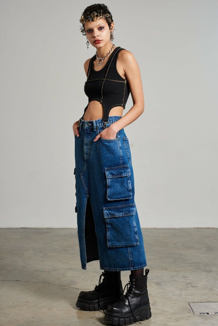 Women'S * | The Ragged Priest New Arrivals Soda Combat Skirt