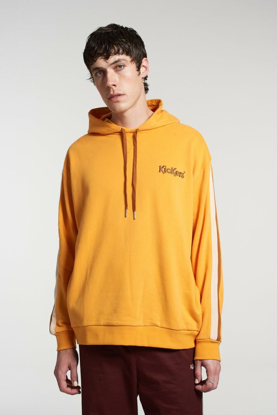 Men'S * | The Ragged Priest Kickers Classics Yellow Hoodie