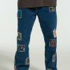 Men'S * | The Ragged Priest Dirtbag Patchwork Jean New Arrivals