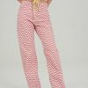 Women'S * | The Ragged Priest Women'S Wave Jean Pink & White