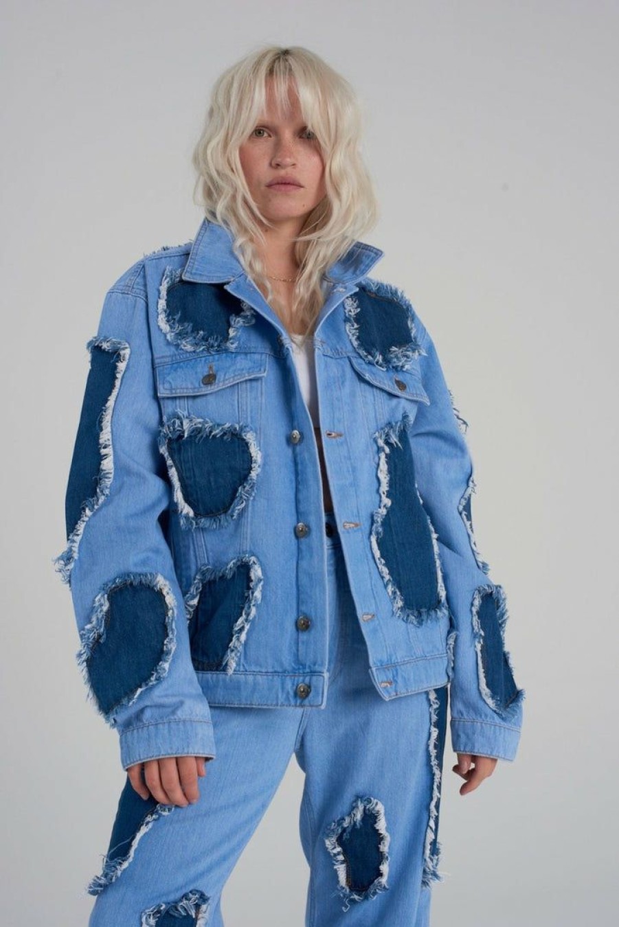 Women'S * | The Ragged Priest Milk It Joleyene Recycled Denim Jacket