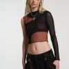 Women'S * | The Ragged Priest Odyssey Mesh Top New Arrivals