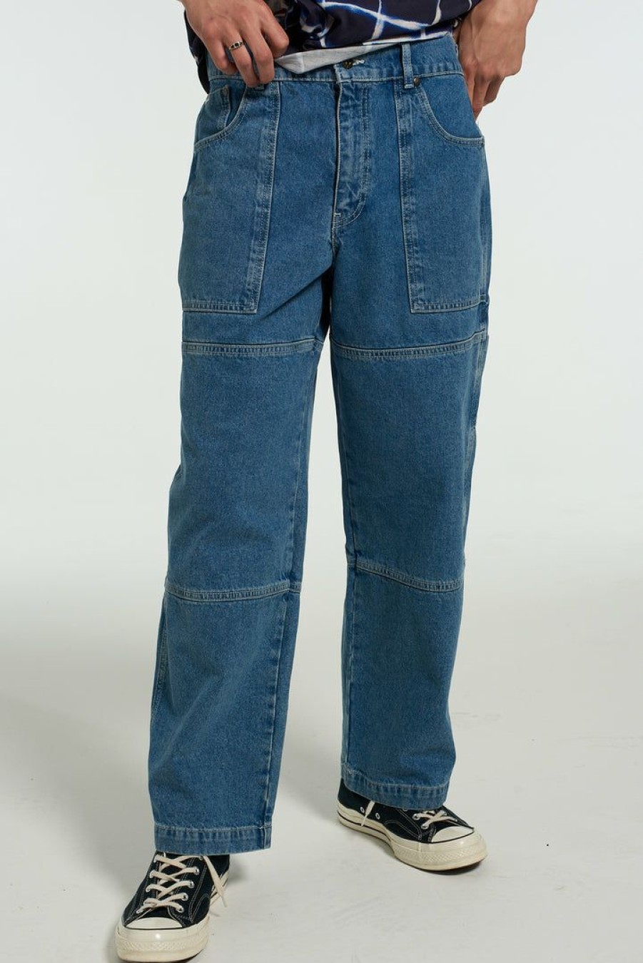 Men'S * | The Ragged Priest Waster Carpenter Jean