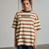 Women'S * | The Ragged Priest Ragged Oversized Stripe Tee Women'S