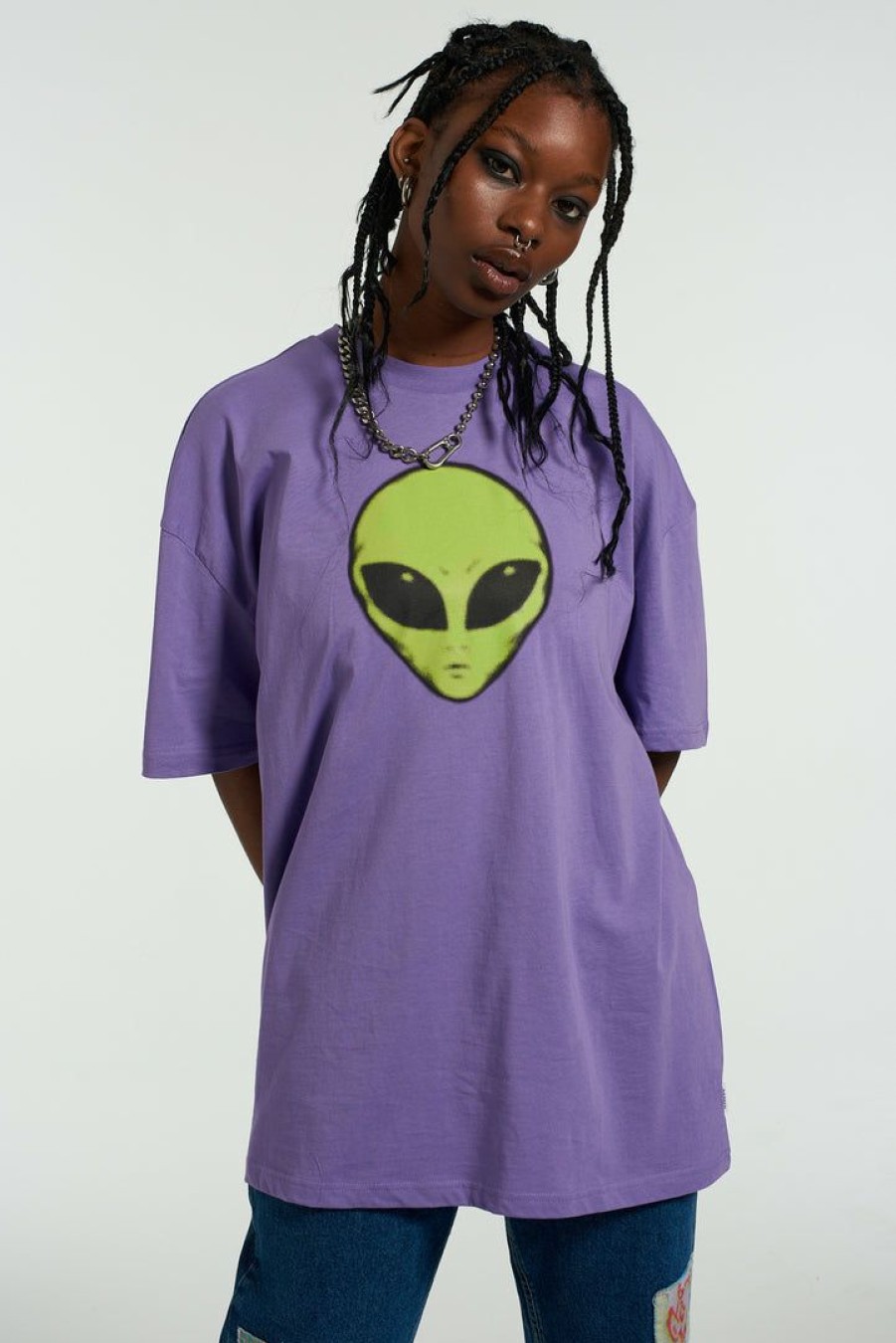 Women'S * | The Ragged Priest Alien Graphic Tee New Arrivals