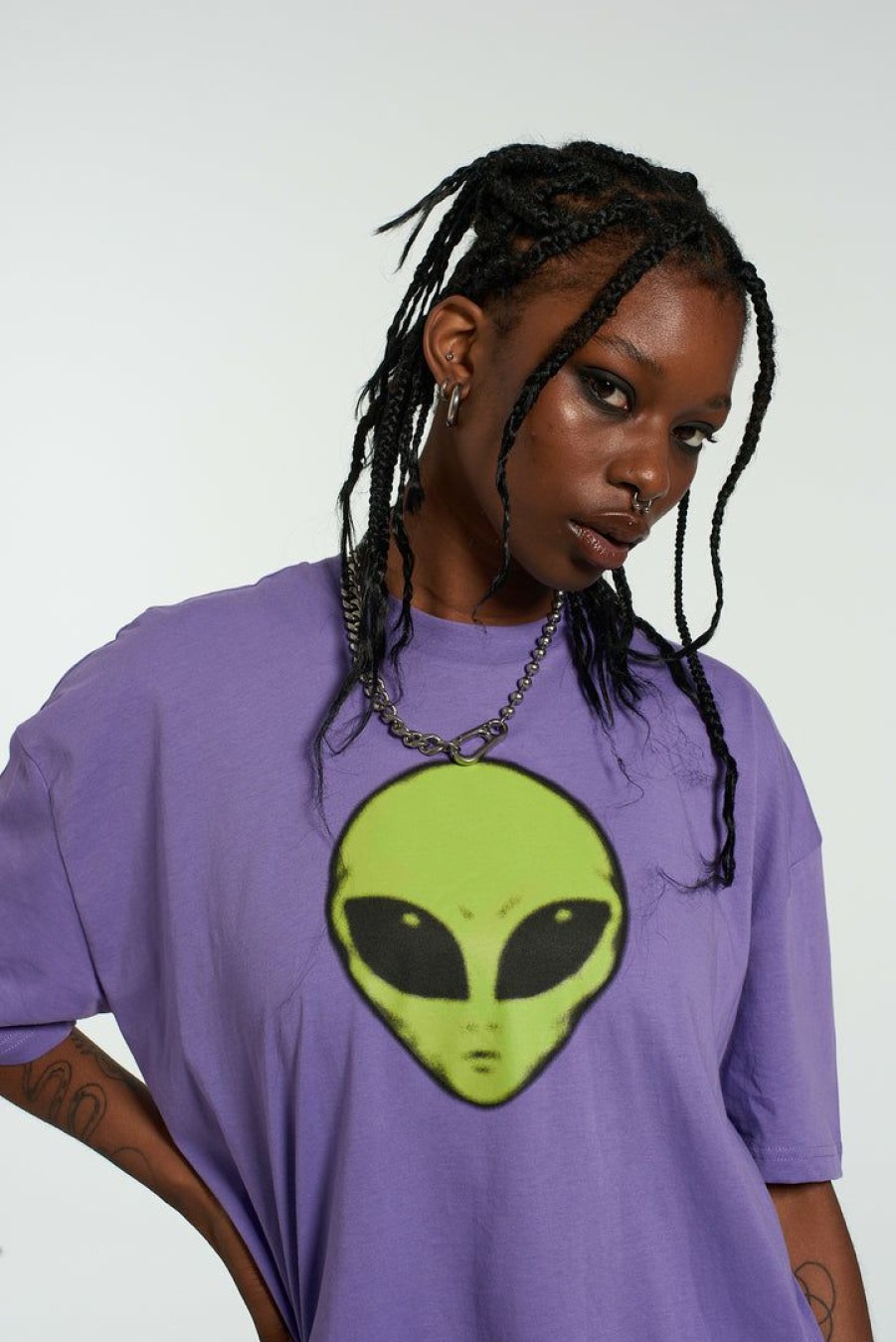 Women'S * | The Ragged Priest Alien Graphic Tee New Arrivals