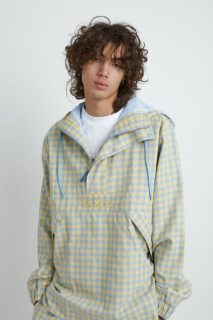 Men'S * | The Ragged Priest Men'S Kickers Classics Mens Gingham Anorak